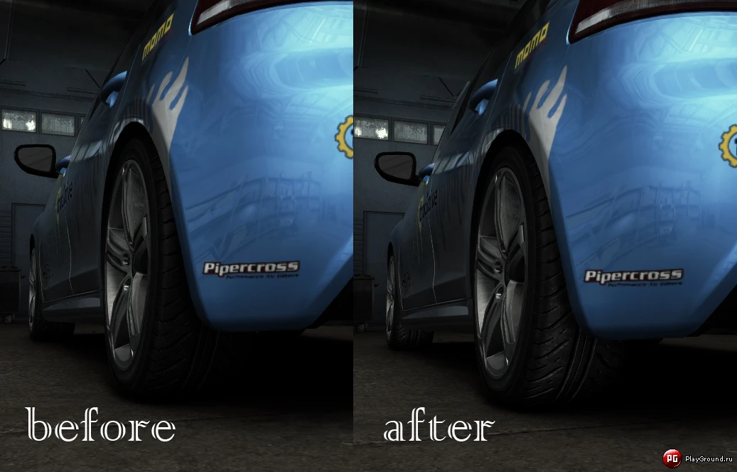 GRID 2 "Реалистичный вид шин"