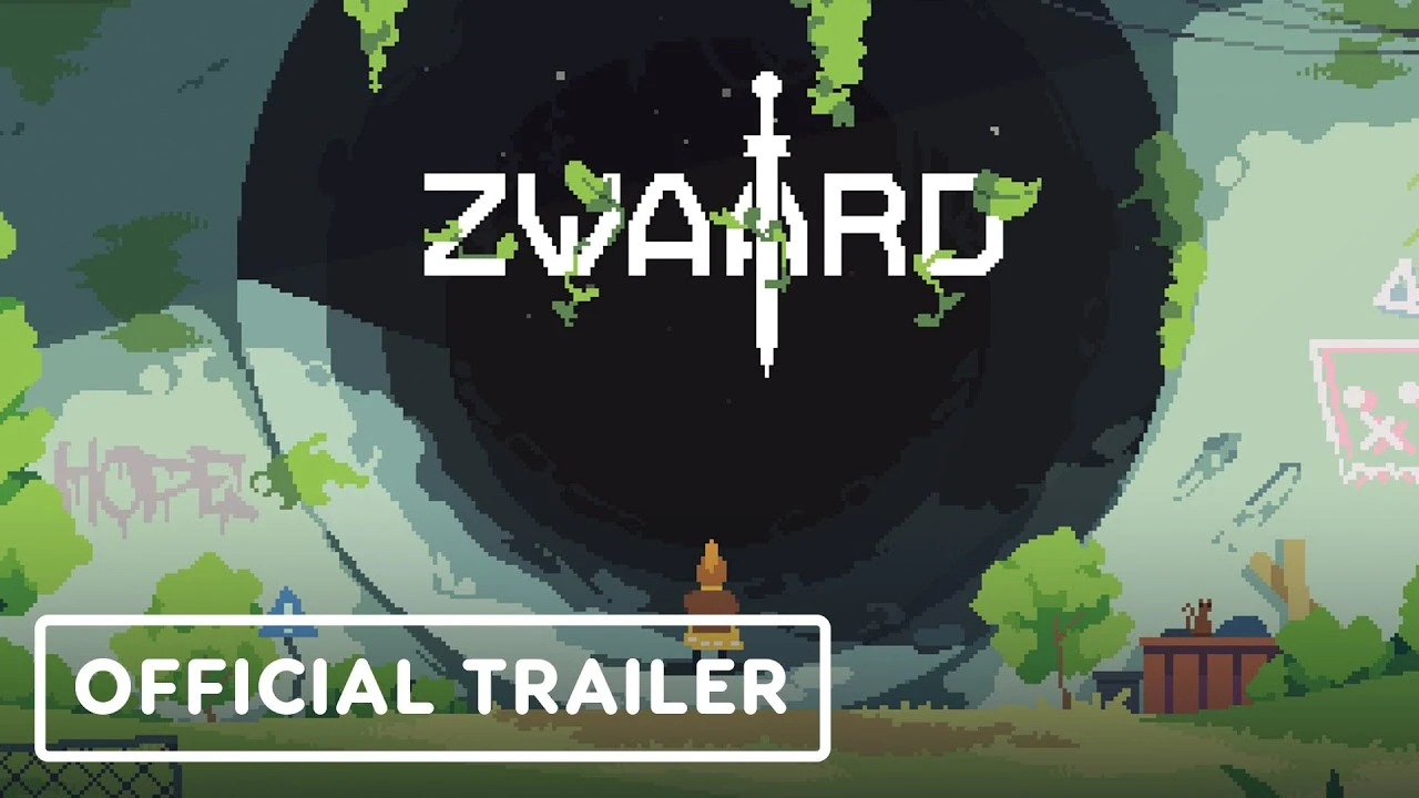 Пиксельные руины и клинок надежды в трейлере Zwaard