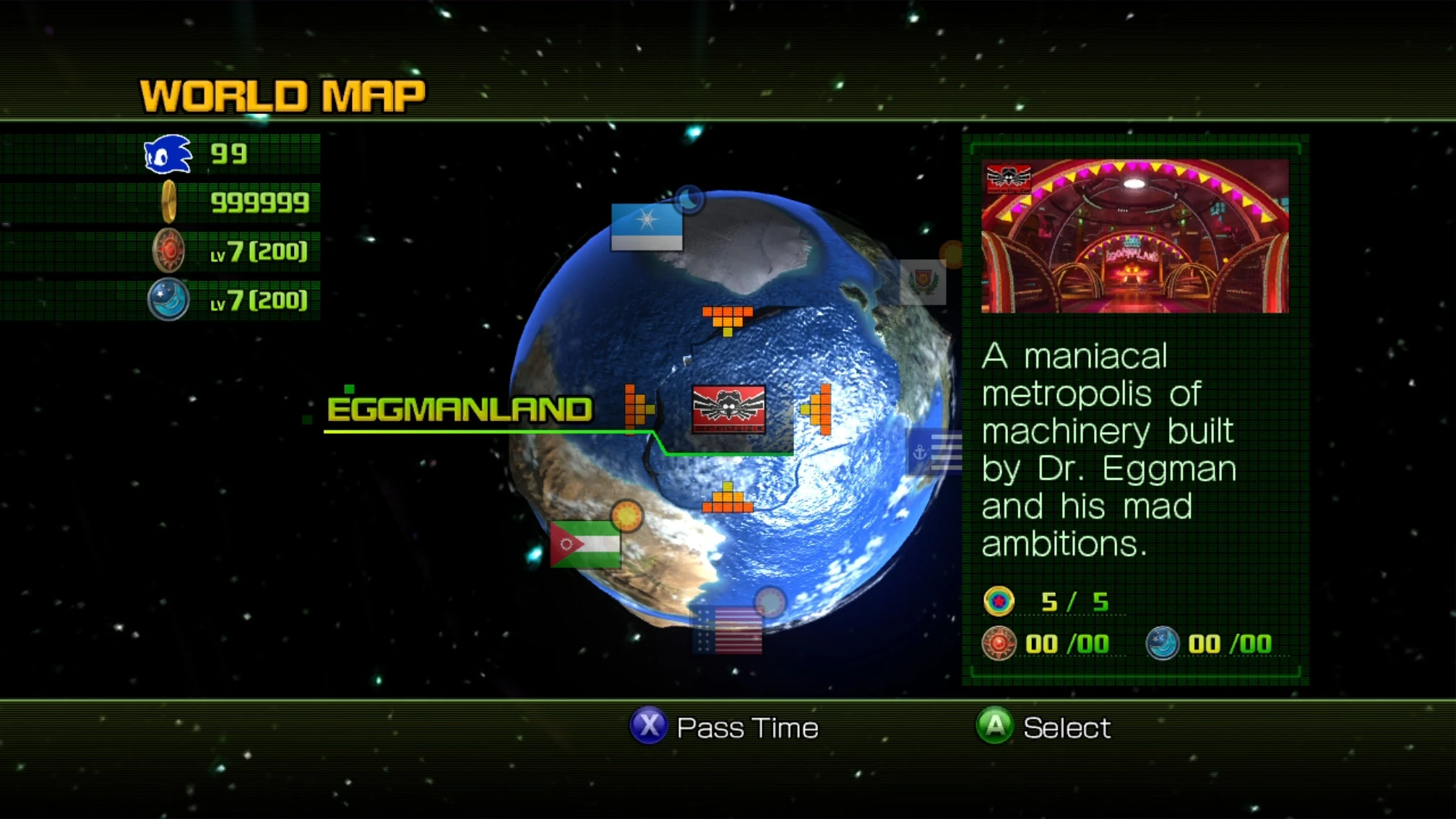 Sonic Unleashed Recompiled "Таблица +5 для Cheat Engine от Carlosdacat: Монета, опыт, буст и пр"