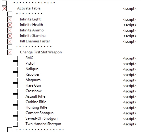 Alan Wake's American Nightmare: Таблица для Cheat Engine [1.03.17.1893] {Betcha}