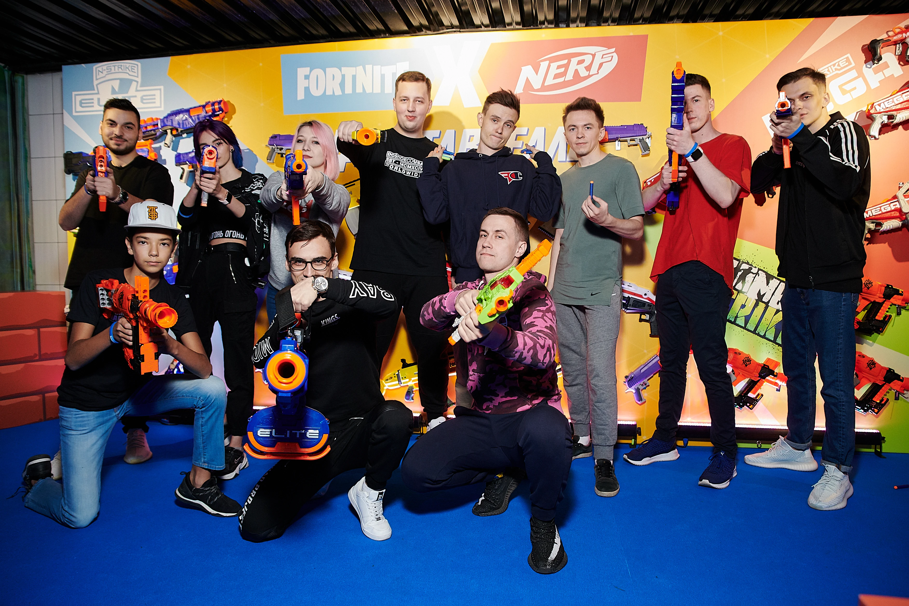 Nerf провел первый матч по Fortnite в реальности!