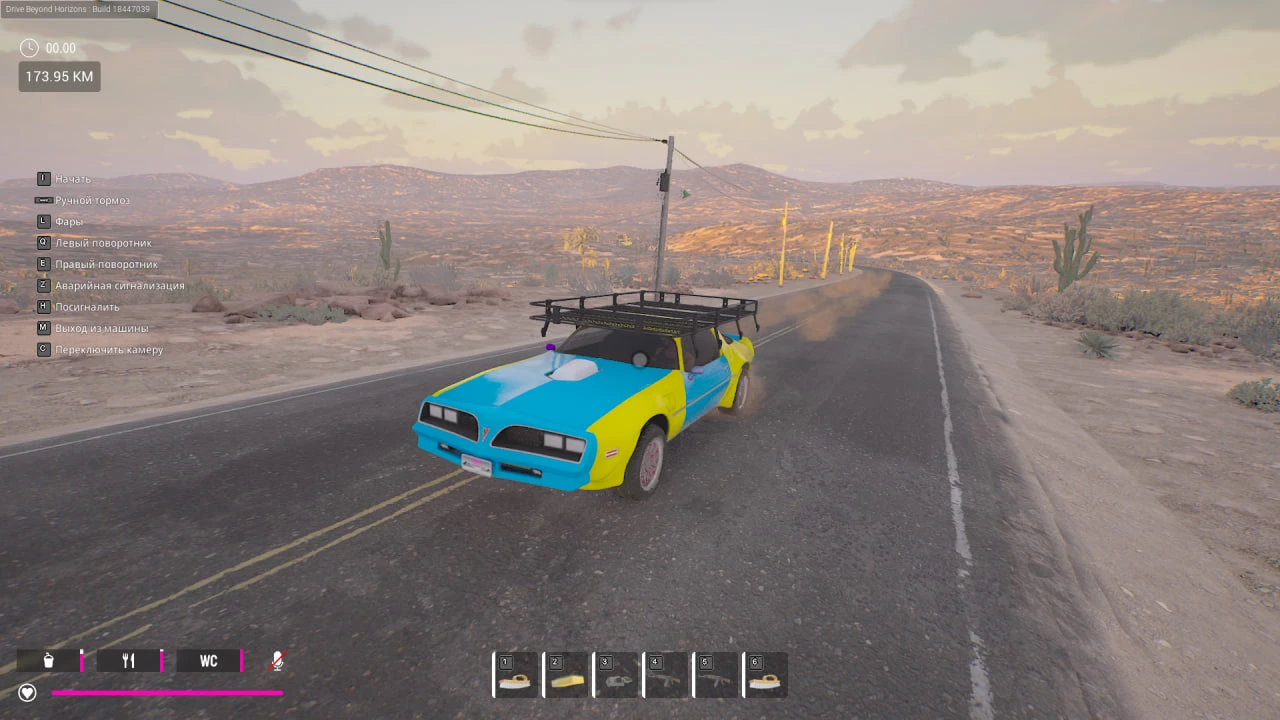 Drive Beyond: Horizons "Сохранение - Все Ачивки Коллекционера + Pontiac FireBird"