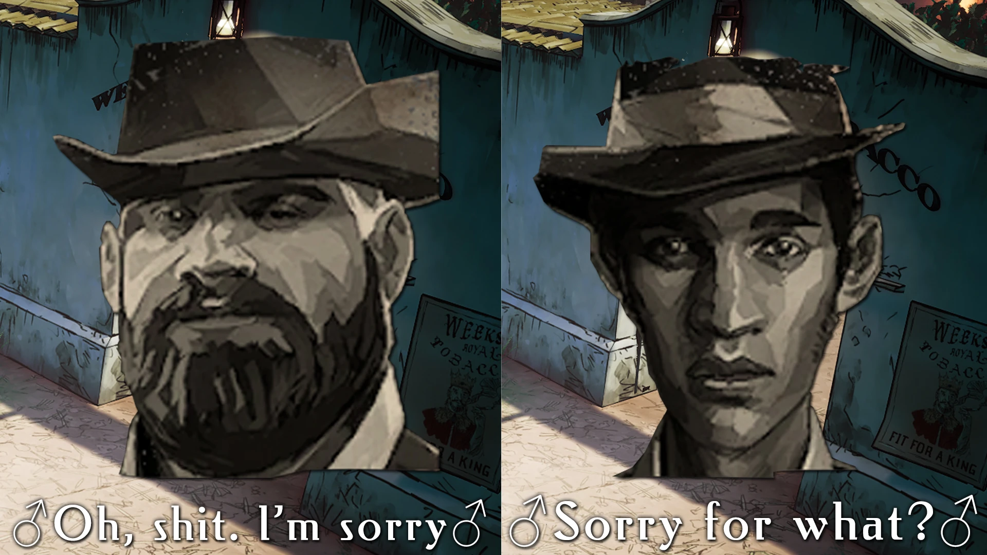 Отсылка на гачимучи в Weird West