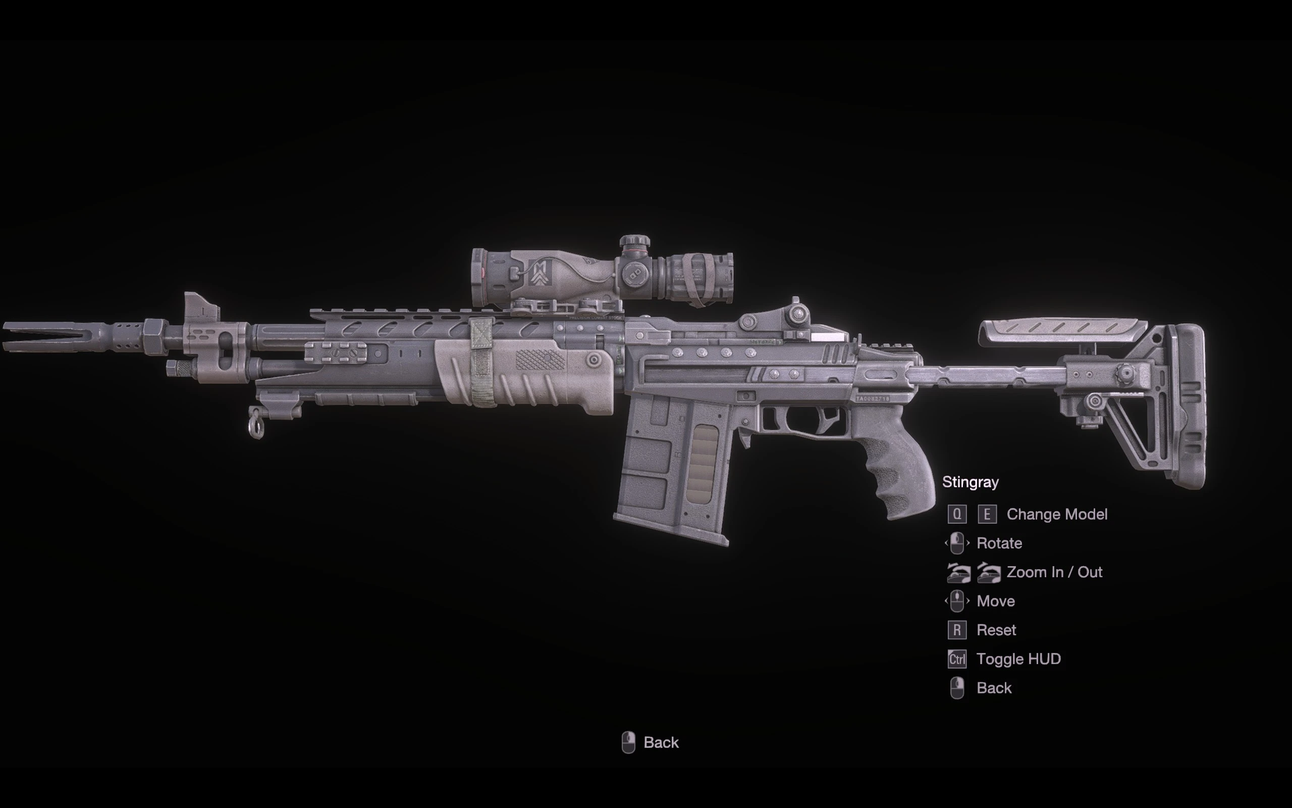 Resident Evil 4 Remake "Замена моделей снайперских винтовок"