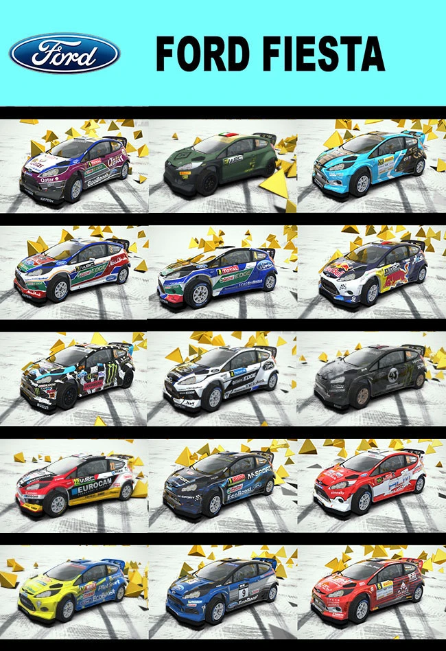 DiRT 3 "RallyCross: Замена всех автомобилей v1.3"