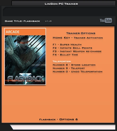 Flashback: Трейнер/Trainer (+6) [1.0] {LinGon}