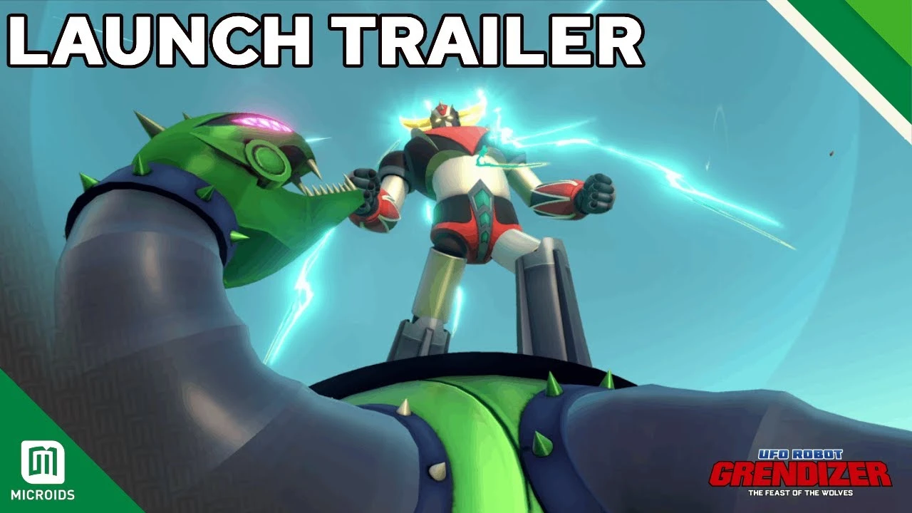 Грендайзер избивает инопланетных врагов в релизном трейлере UFO Robot Grendizer: The Feast of the Wolves