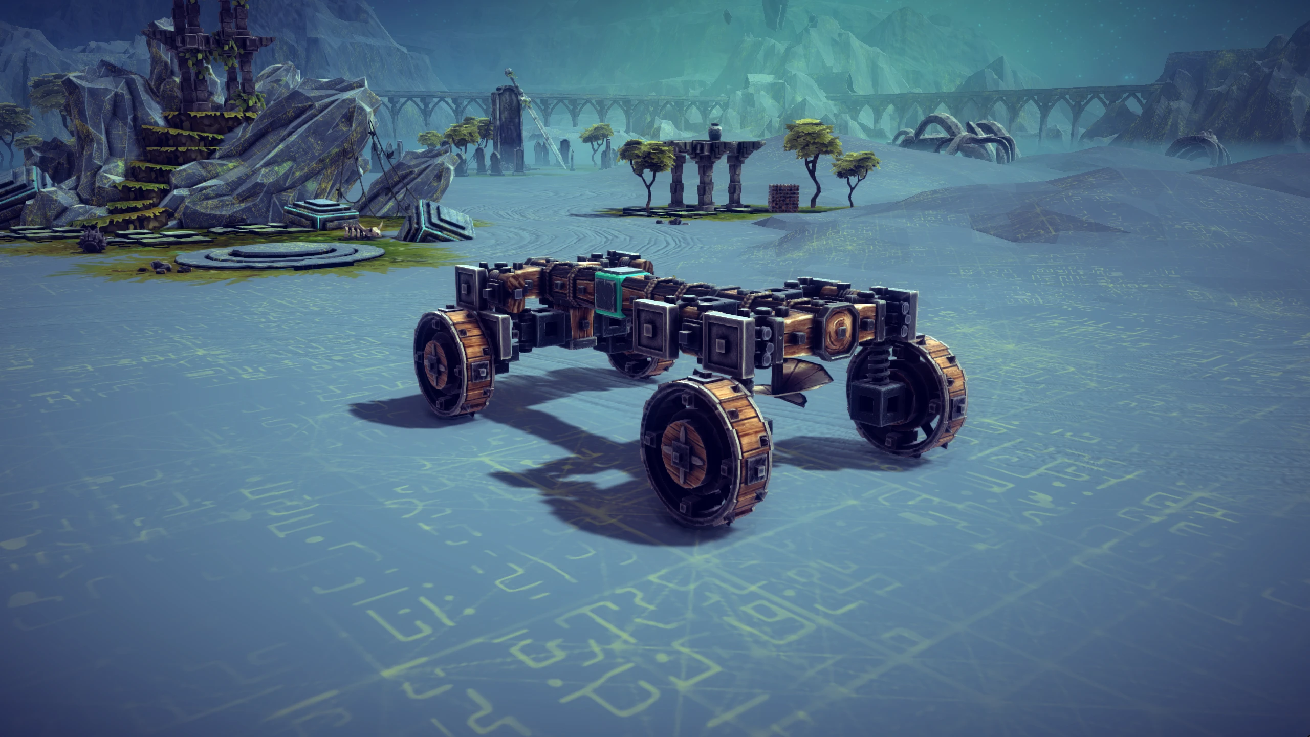 Besiege "Вездеход 4x4 mk1"