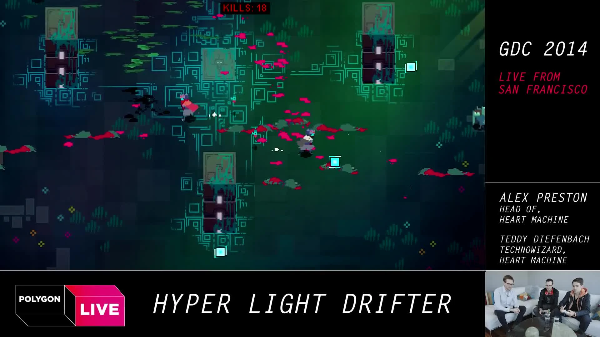 Hyper Light Drifter "Polygon Live at GDC 2014"