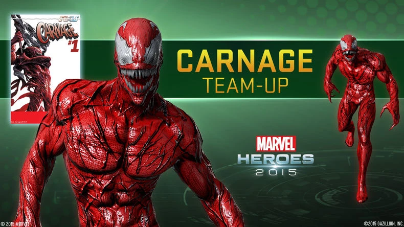 Воитель и Карнаж в Marvel Heroes 2015