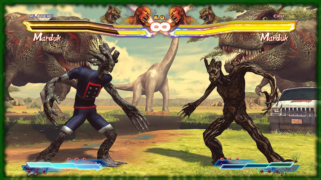 Street Fighter X Tekken "Guardians of the Galaxy Groot - Marduk"