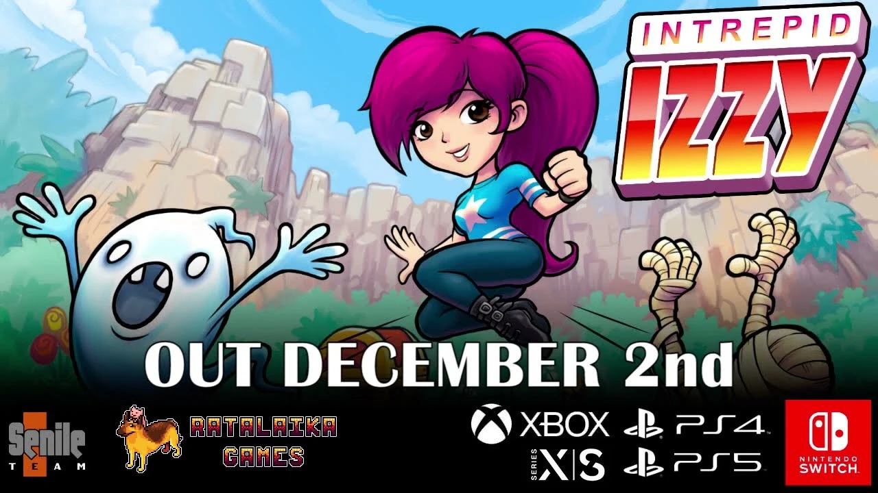 2D-платформер в стиле ретро Intrepid Izzy выйдет на консолях 2 декабря
