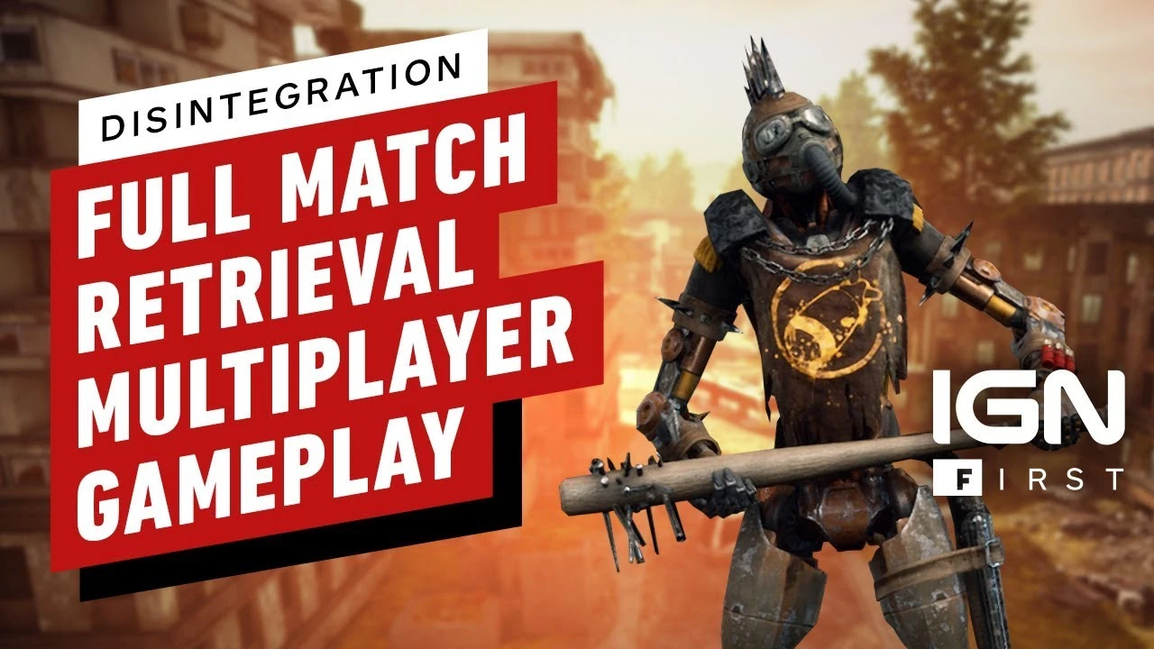 Перетаскивание ядра - 16 минут геймплея из мультиплеера Disintegration