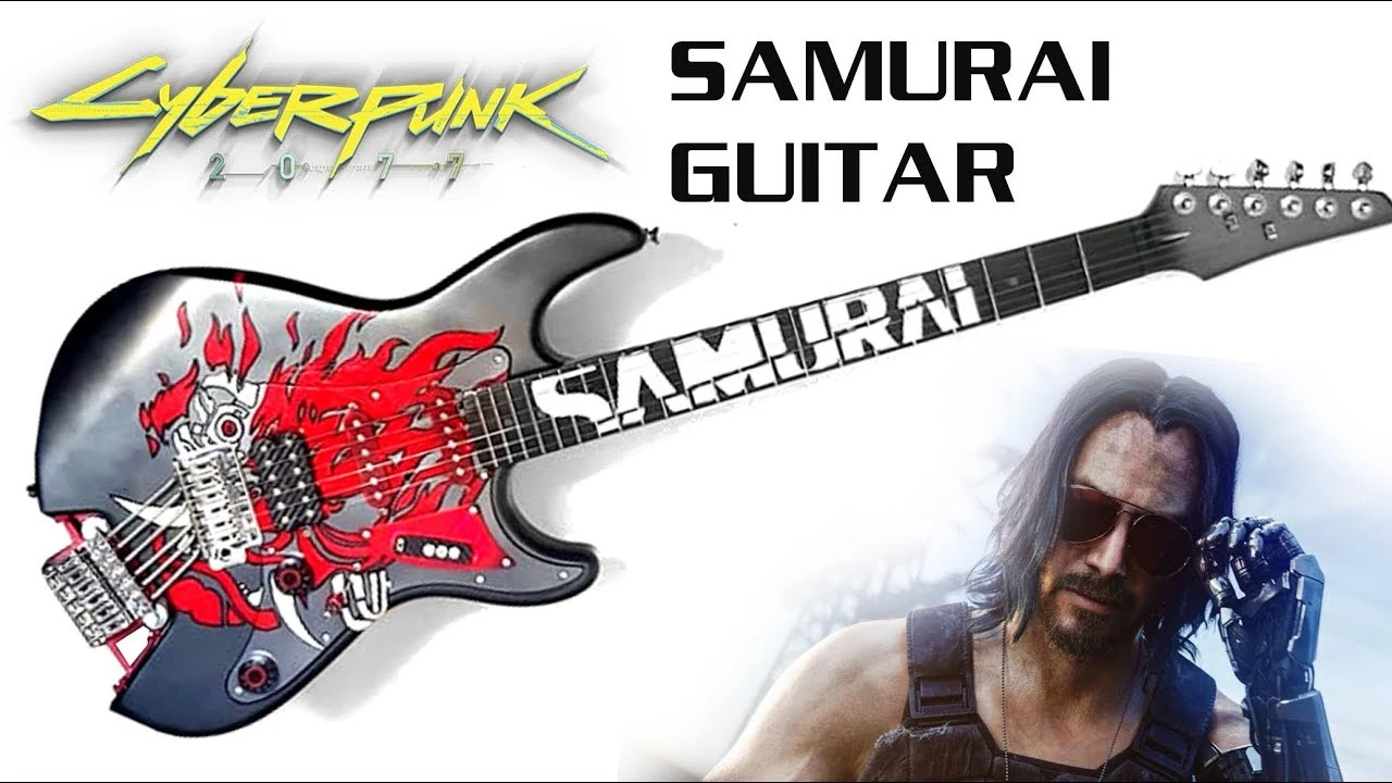 Cyberpunk 2077 "Мелодии NPC гитаристов на улицах Night City"