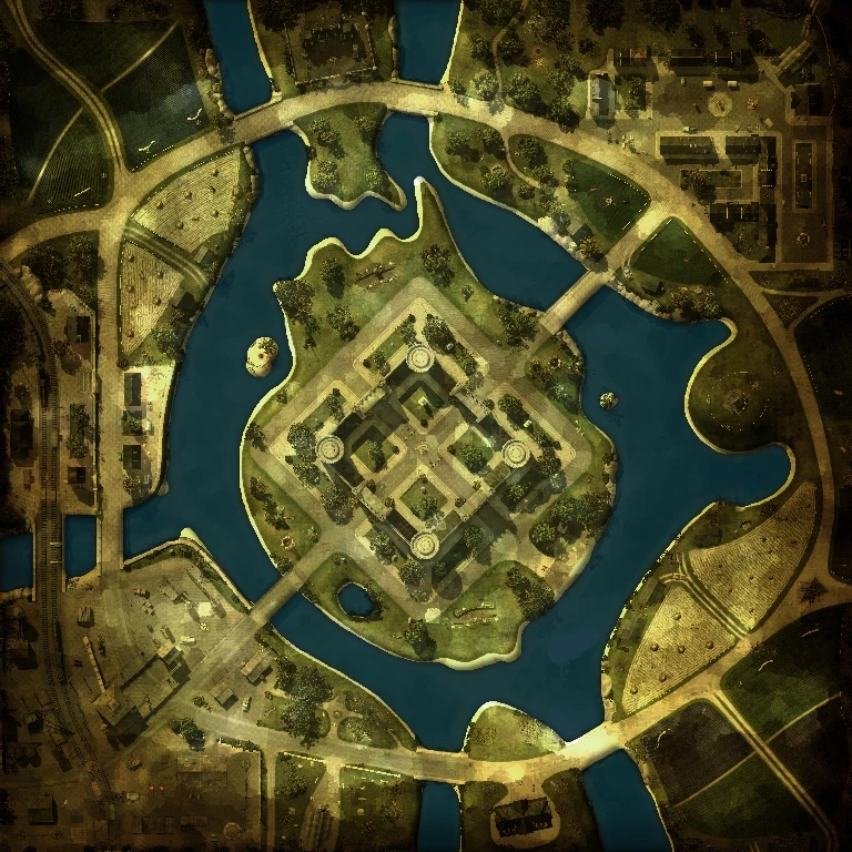 Company of Heroes 2 "(4 - 6) The Skull Island Standard version (карта)"