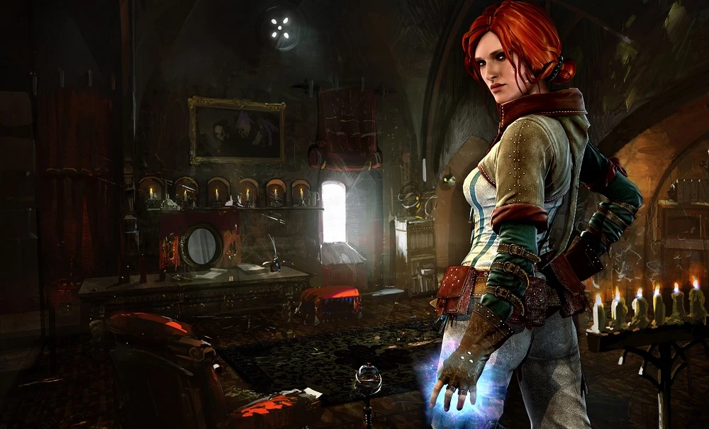 Косплей Трисс Меригольд из второго "Ведьмака"