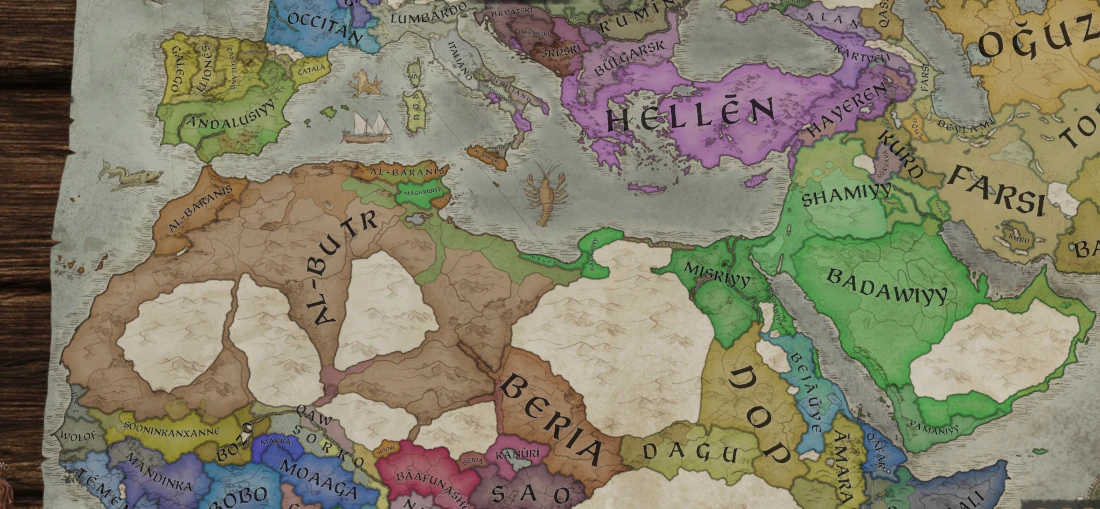 Crusader Kings 3 "Аутентичные названия - Community Title Project"