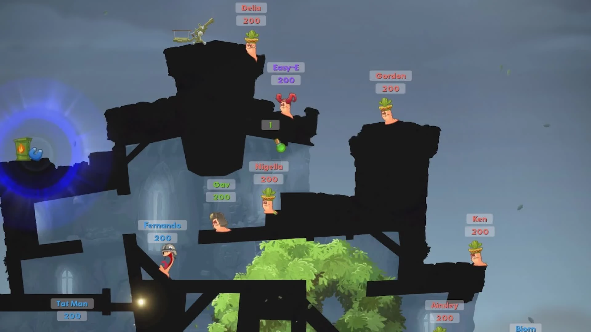 Трейлер Worms WMD, посвященный локациям