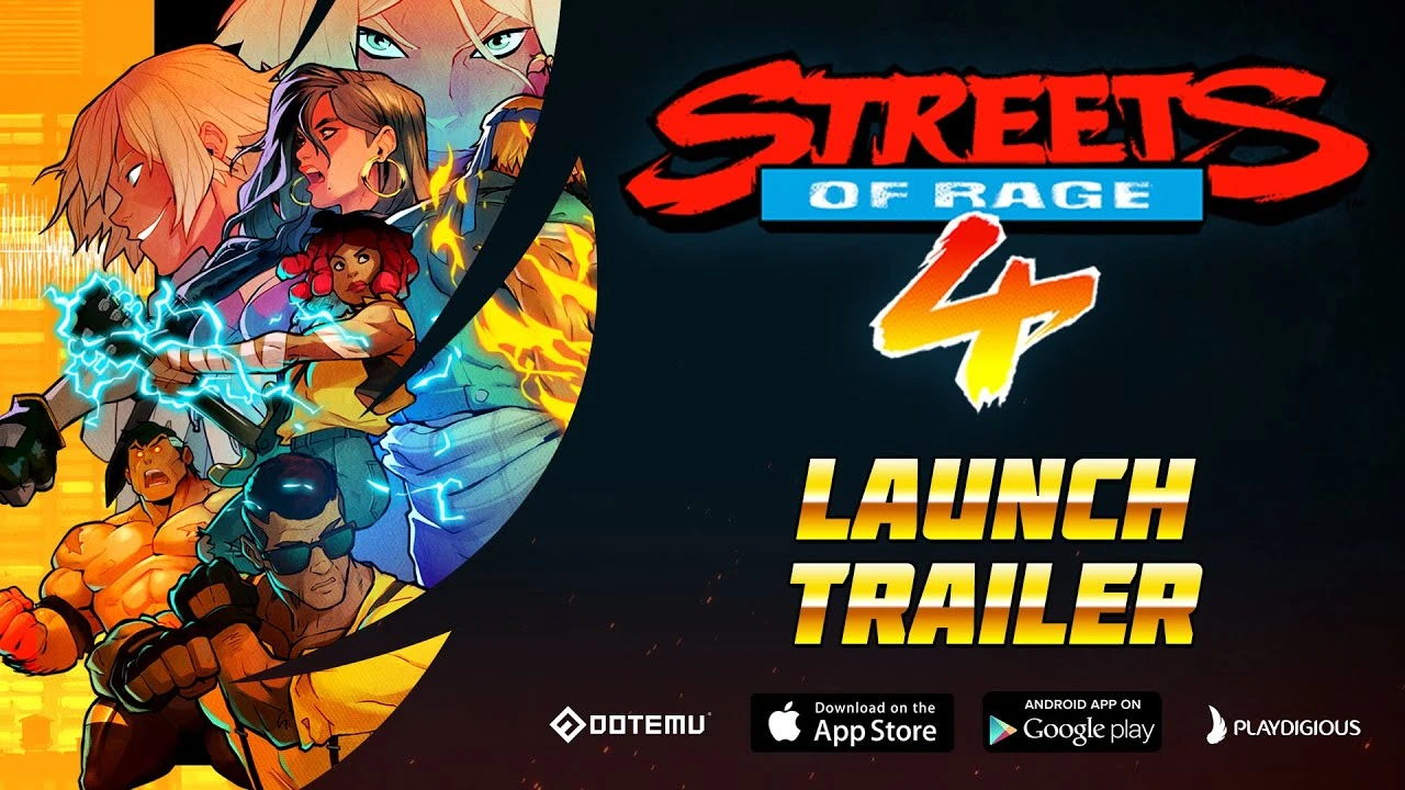 Streets of Rage 4 стал доступен на мобильных устройствах