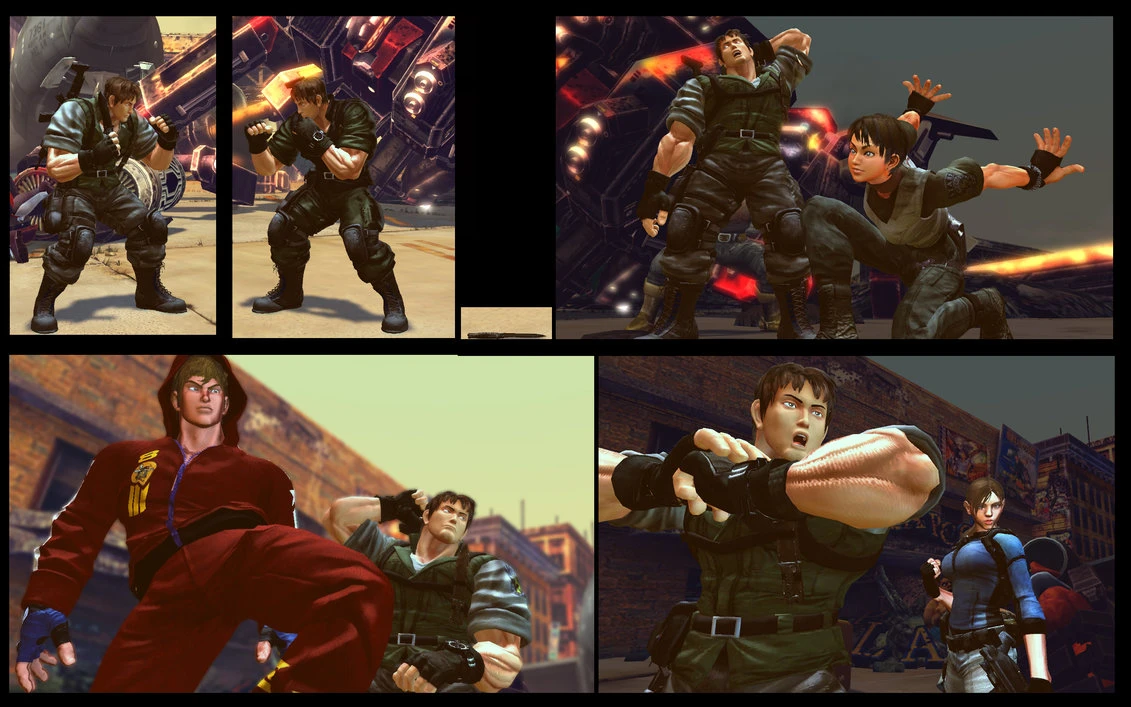 Street Fighter X Tekken "Cody - Chris S.T.A.R.S"