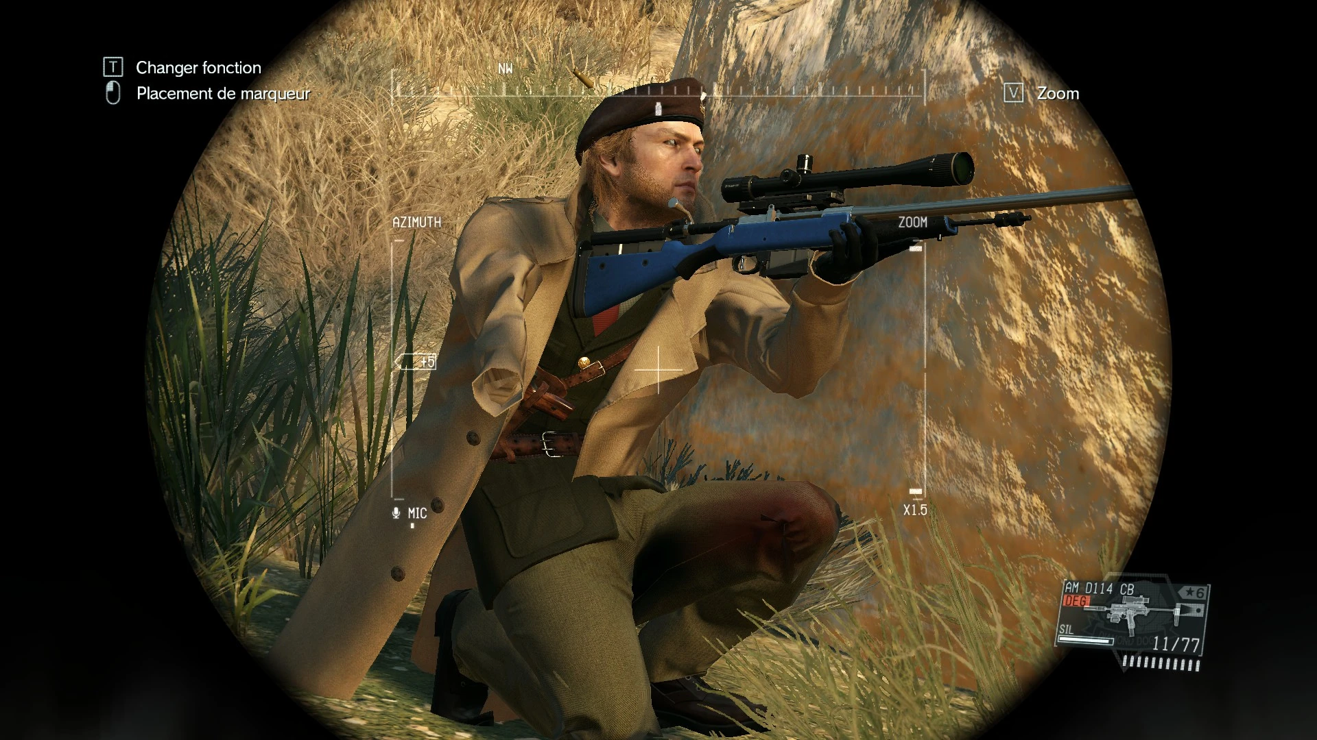 Metal Gear Solid 5: The Phantom Pain "Ultimate reskin for Quiet"