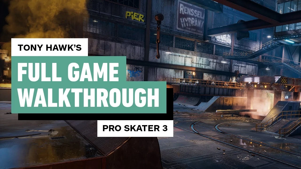 Полное прохождение ремастера Tony Hawk's Pro Skater 3: все цели и коллекционные предметы
