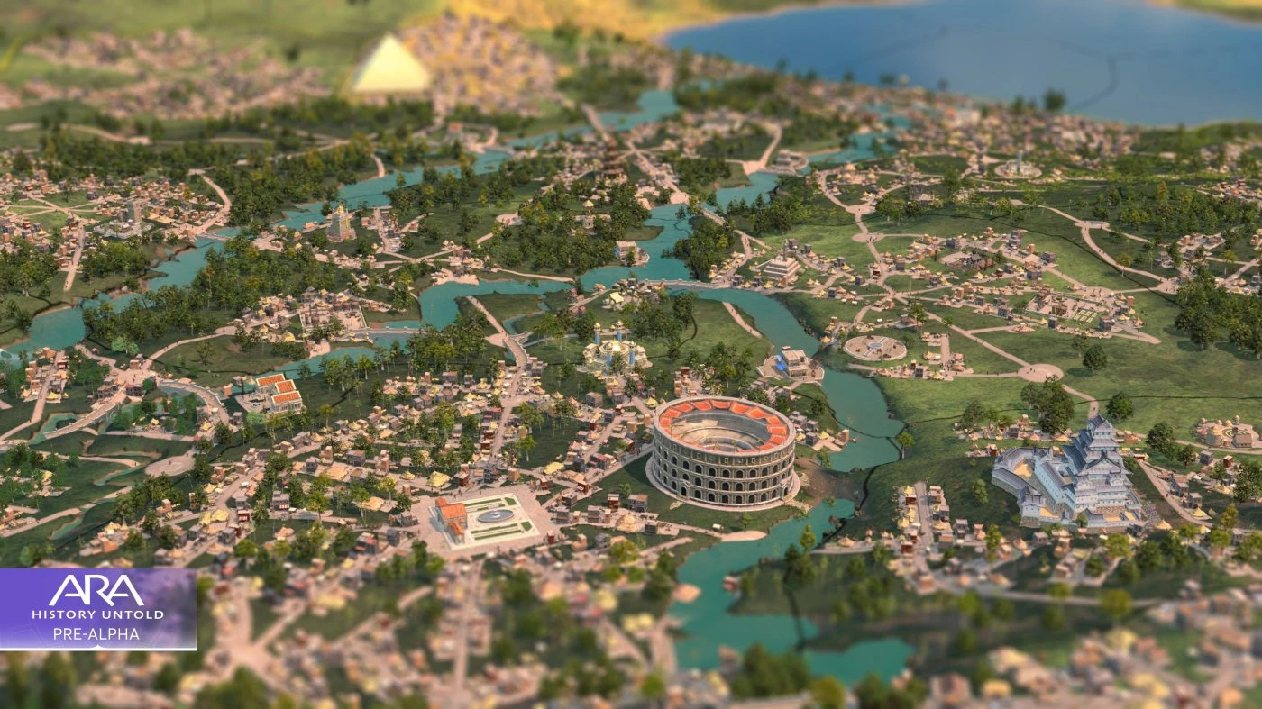 Первые изображения новой стратегии Ara: History Untold для ПК и Xbox