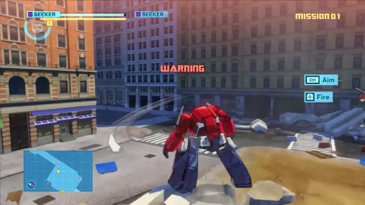 Геймплей Transformers Devastation 2015