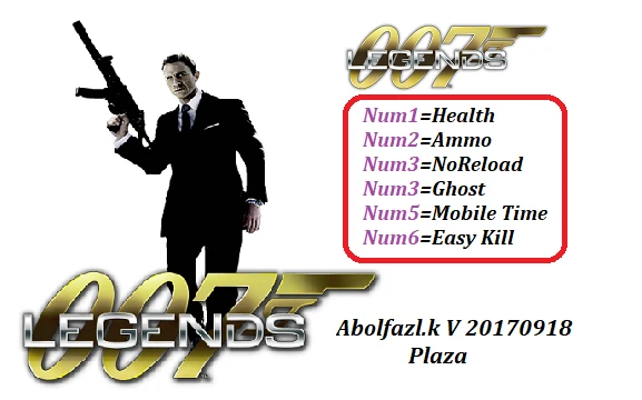007 Legends: Трейнер/Trainer (+6) [20170918] {Abolfazl.k}