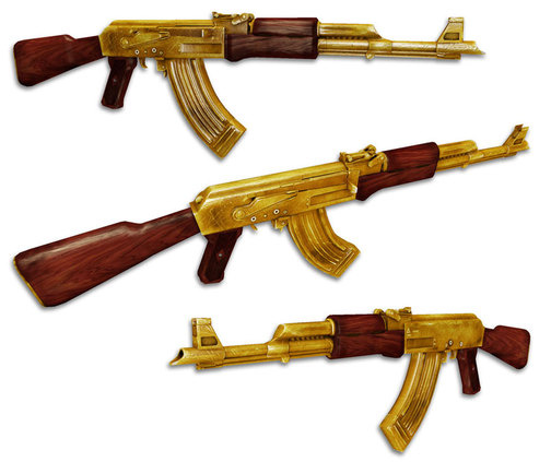 S.T.A.L.K.E.R.: Зов Припяти "Gold ak74"