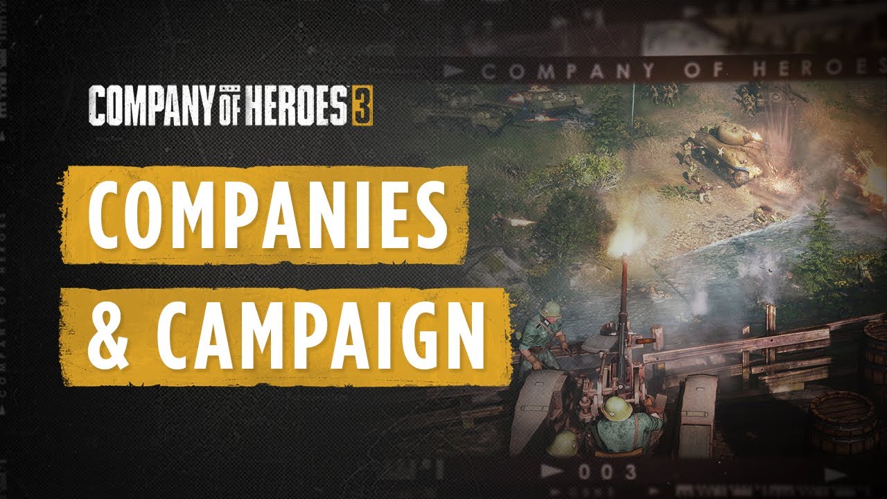 Разработчики Company of Heroes 3 обсуждают сюжетную кампанию, карту и многое другое в новом видеоролике Разработчики Company of Heroes 3 обсуждают сюжетную кампанию, карту и многое другое в новом видеоролике