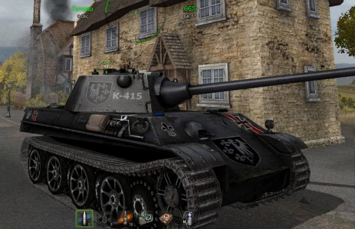 World of Tanks "Красивая шкурка для Пантеры"