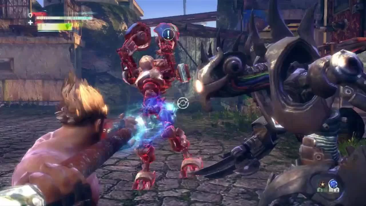 Прохождение Enslaved: Odyssey to the West Premium Edition &#8212; Часть 8_ Деревня