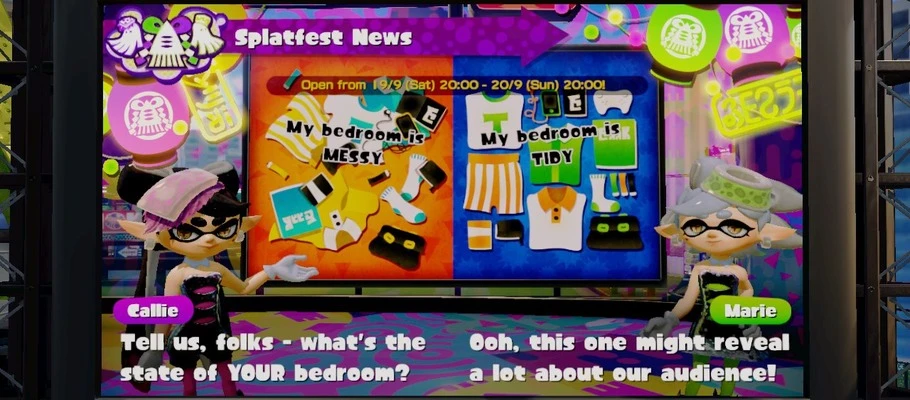 Splatoon: новое оружие, очередной Splatfest и уведомления через Твиттер