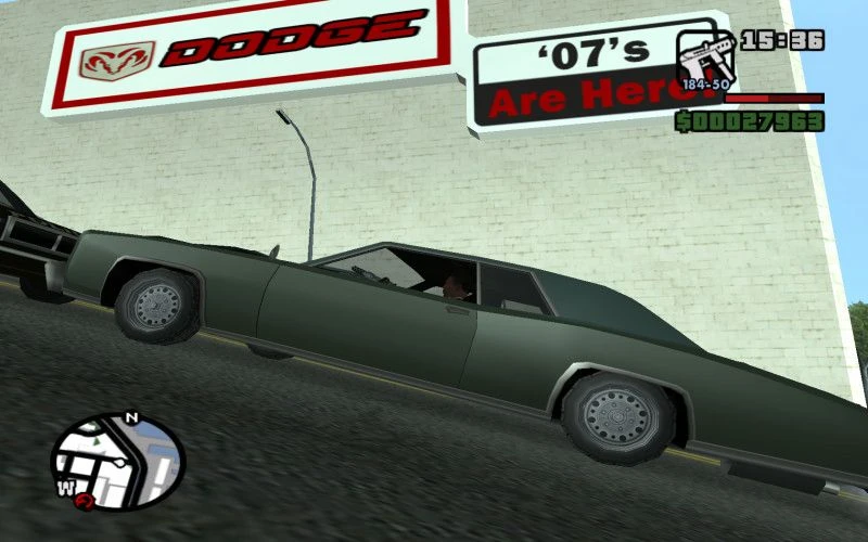 Grand Theft Auto: San Andreas "Дилерский центр Dodge"