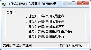 Call of Duty - Modern Warfare 3: Трейнер/Trainer (+5) [1.0] {Chinese}