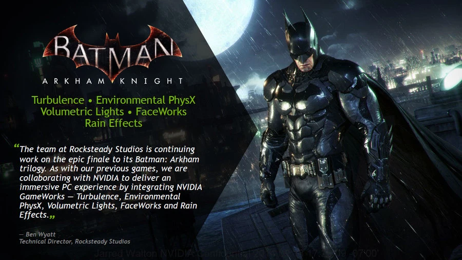NVIDIA GeForce Driver 353.30 WHQL: спецвыпуск для Batman: Arkham Knight