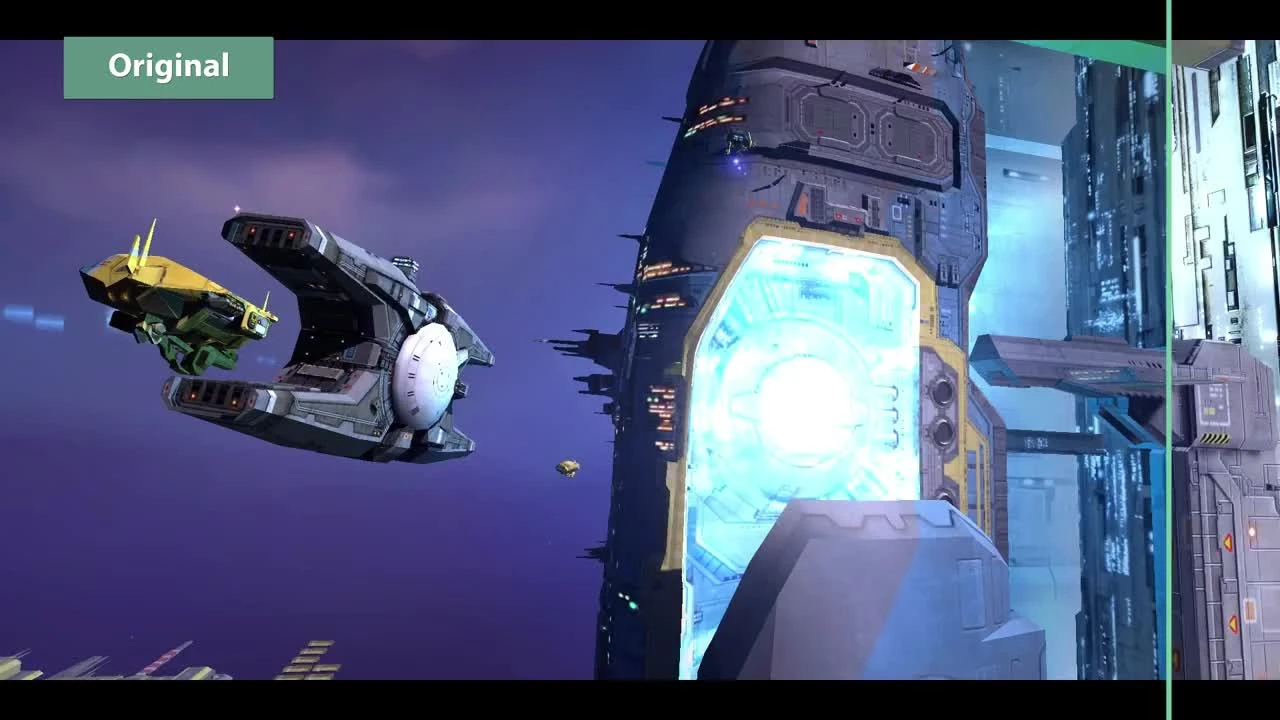 Homeworld 2 "Сравнение графики оригинала и Remastered"