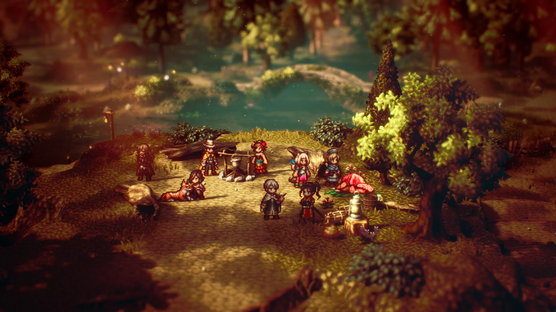 20 минут геймплея Octopath Traveler 2