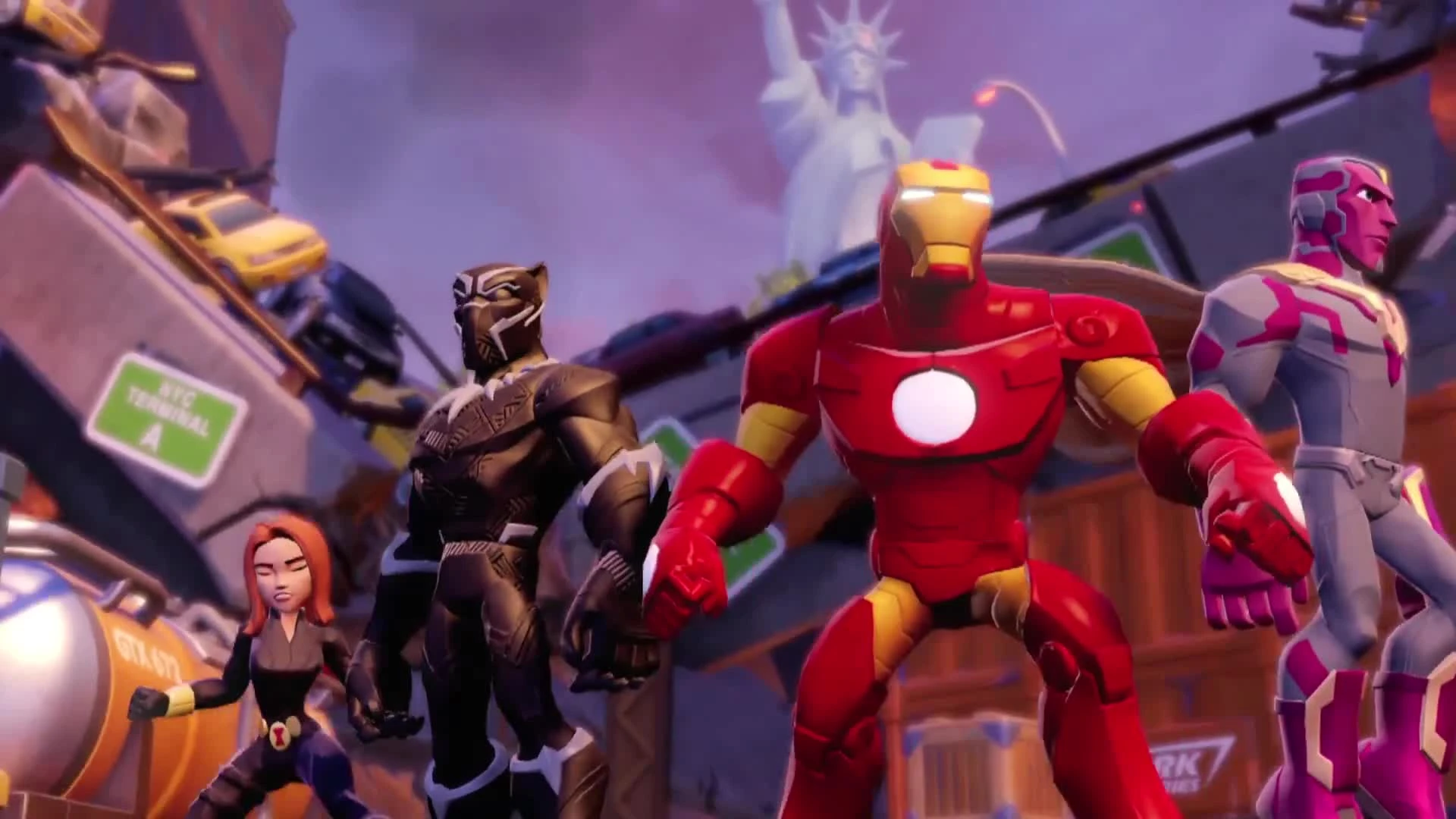 Disney Infinity 3.0: Marvel Battlegrounds Play Set - Релизный трейлер | PS4, PS3