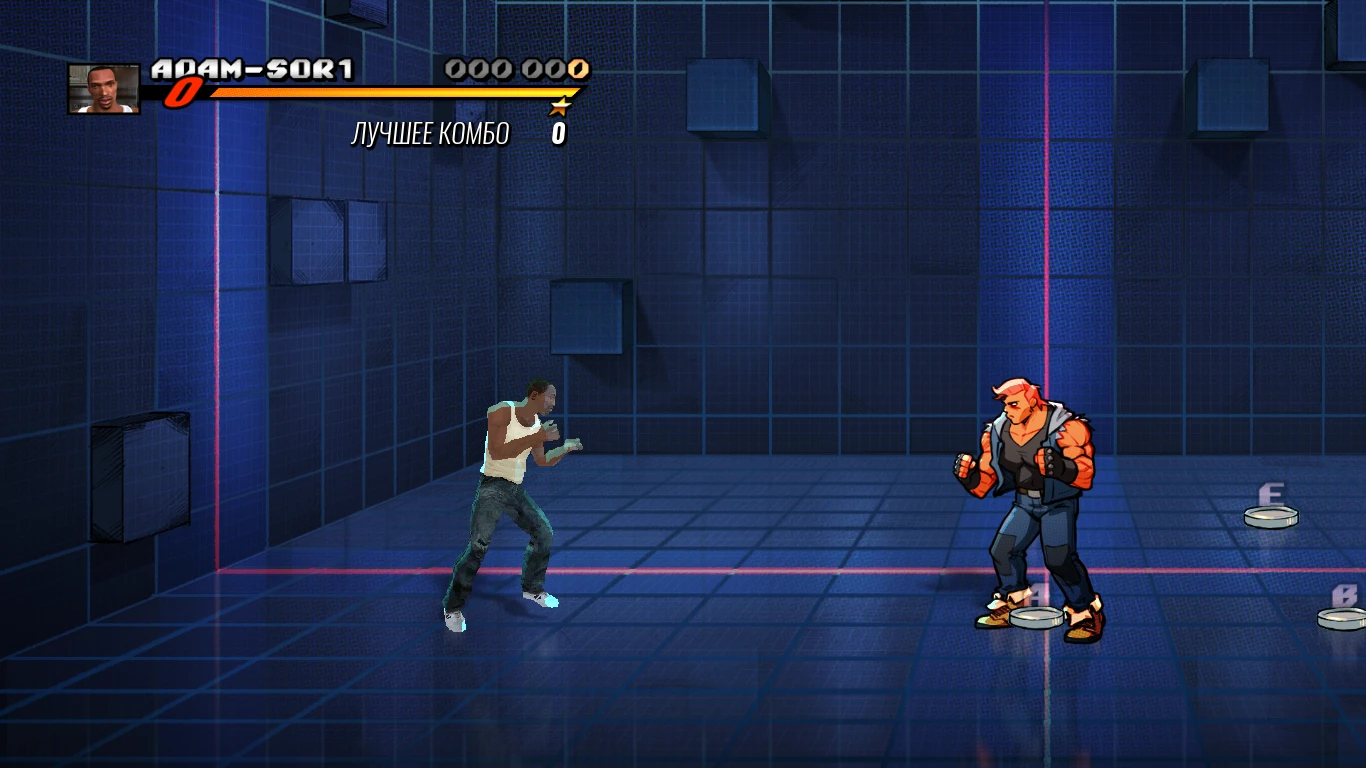 Streets of Rage 4 "Скин: Carl Johnson"