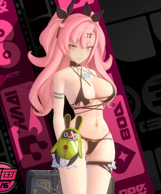 Zenless Zone Zero "Николь в развратном бикини"