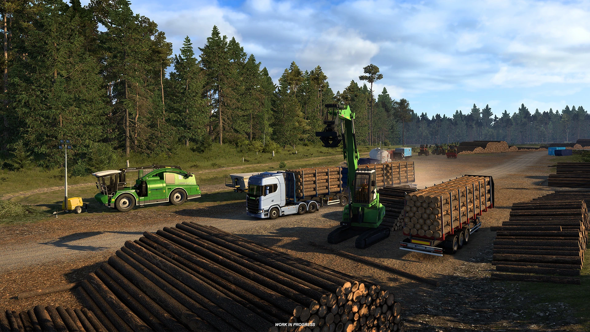 Новые кастомные склады появятся в будущем DLC Северные горизонты для Euro Truck Simulator 2