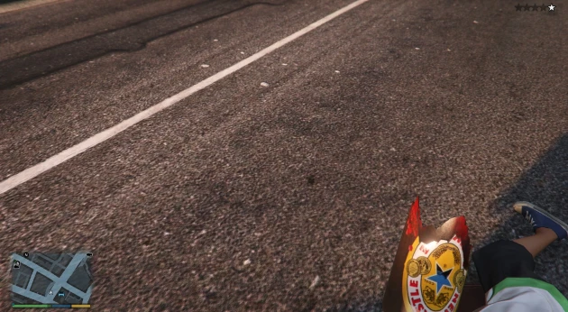 Grand Theft Auto 5 "Newcastle Brown Ale Broken Bottle"