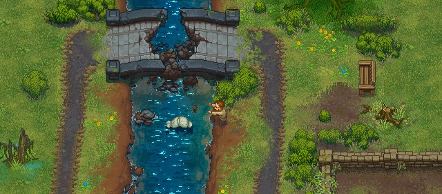Симулятор кладбищенского смотрителя Graveyard Keeper для XOne и PC получил новый трейлер