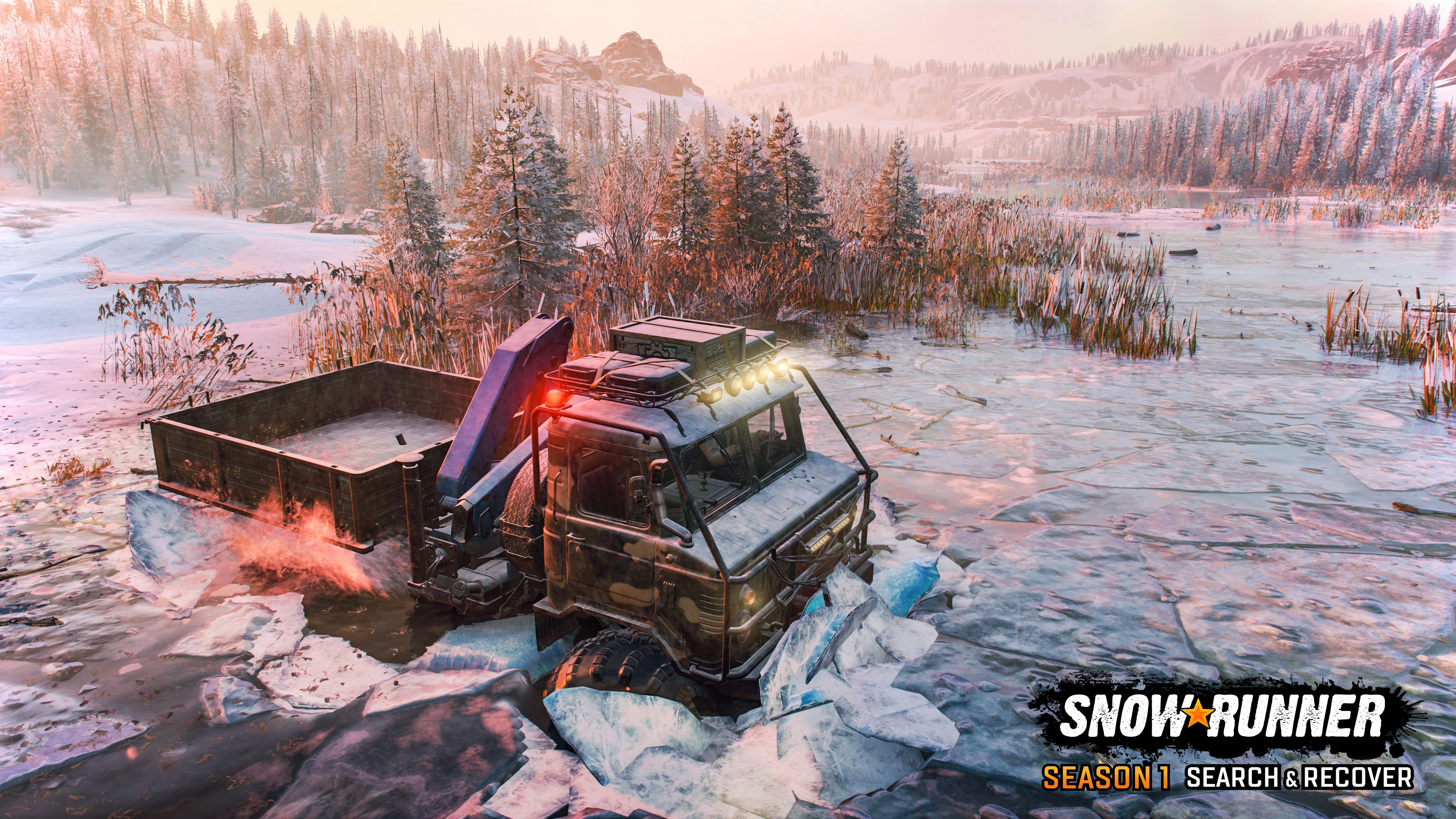 Анонсировано DLC "Season 1: Search & Recover" для SnowRunner