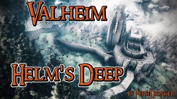 Игрок Valheim воссоздал Хельмову Падь и Хорнбург