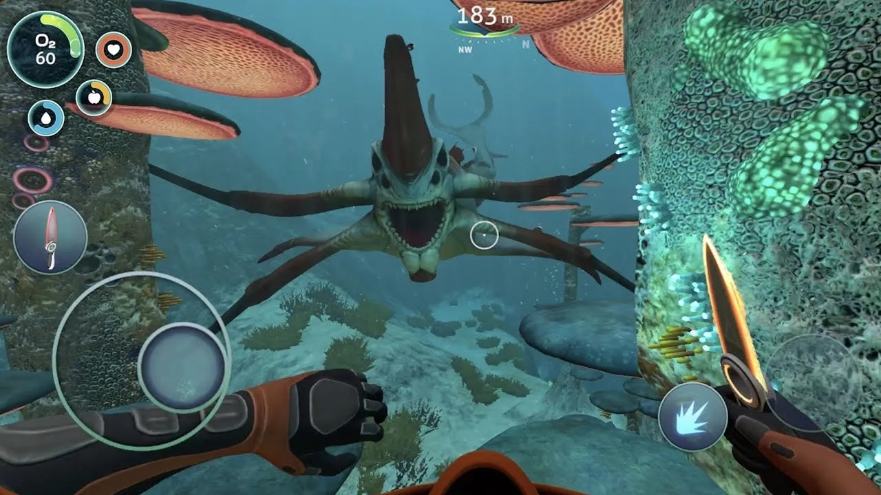 Вышла мобильная версия Subnautica