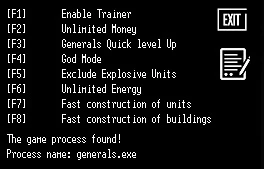 Command and Conquer - Generals Zero Hour: Трейнер/Trainer (+7) [v1.4] {LIRW / GHL}