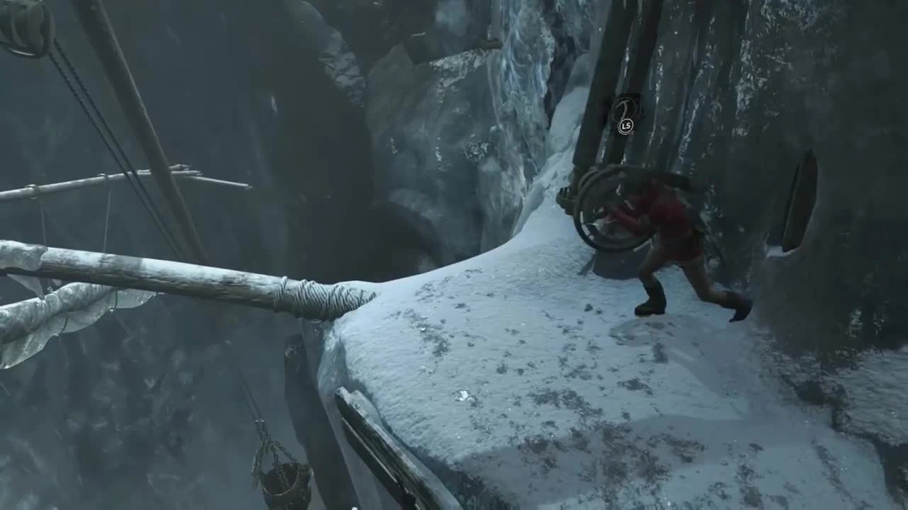 Забавный баг в Rise of the Tomb Raider #2